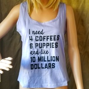 2pc Novelty tank top